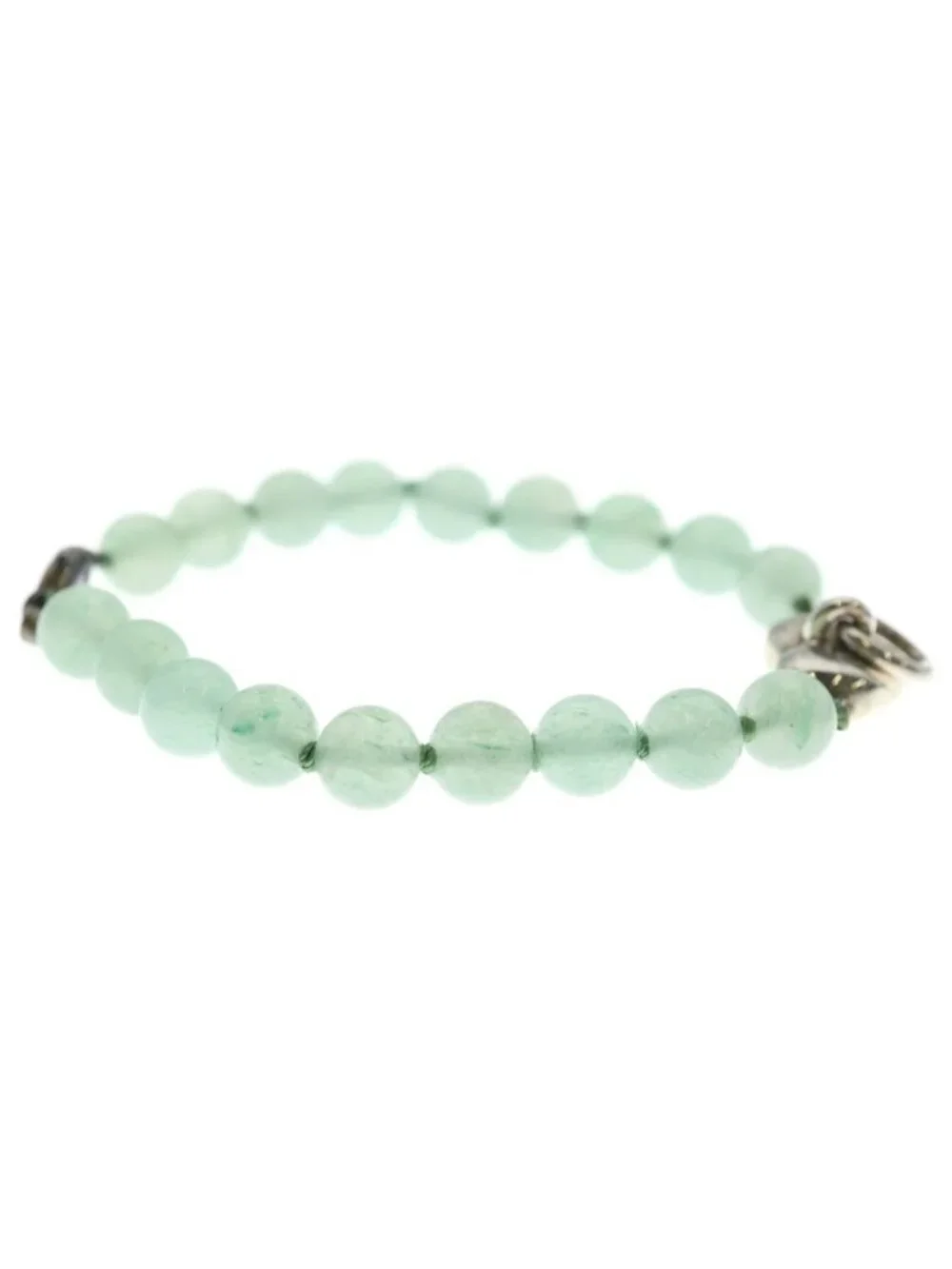 Tiffany & Co Door Knocker Bracelet Heart Jade Silver Green